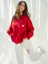 Load image into Gallery viewer, Red ILY Crewneck
